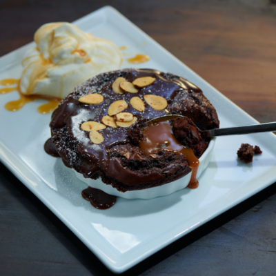 Brownies - Molten Chocolate and Caramel Brownie