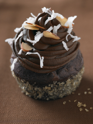 Cakes & Icings - Chocolate Almond Cupcakes